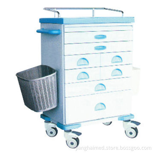 Anesthesia Trolley, CE Certified, Artificial Marble Table